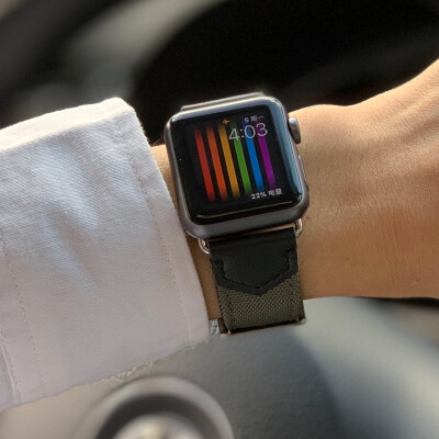 KeBitt genuine leather nylon band For apple watch series 4 3 iwatch woven weaving strap 38 40MM 42 44mm single tour bands
KeBitt genuine leather nylon band For apple watch series 4 3 iwatch woven weaving strap 38 40MM 42 44mm single tour bands