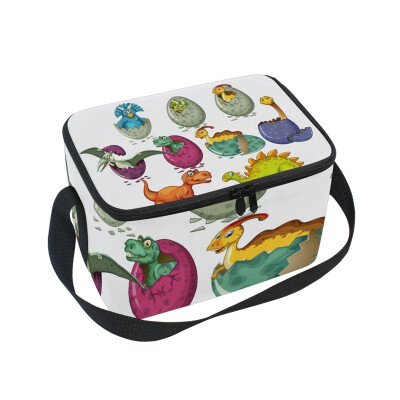 ALAZA Lunch Box Insulated Happy Dinosaur Lunch Bag Large Cooler Tote Bagfor Men Women
ALAZA Lunch Box Insulated Happy Dinosaur Lunch Bag Large Cooler Tote Bagfor Men Women