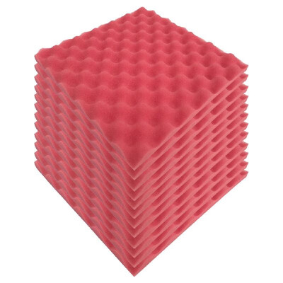 Recording Studio Soundproof Wedge Foam Video Room Sound Noise Insulation Sponge Wall Deadening
Recording Studio Soundproof Wedge Foam Video Room Sound Noise Insulation Sponge Wall Deadening