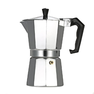 Aluminum Espresso Percolator Coffee Stovetop Maker Mocha Pot for Use on Gas or Electric Stove
Aluminum Espresso Percolator Coffee Stovetop Maker Mocha Pot for Use on Gas or Electric Stove