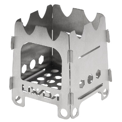 Lixada Titanium Outdoor Camping Stove Portable Ultralight Folding Wood Stove Pocket Stove Camping Fishing Hiking
Lixada Titanium Outdoor Camping Stove Portable Ultralight Folding Wood Stove Pocket Stove Camping Fishing Hiking