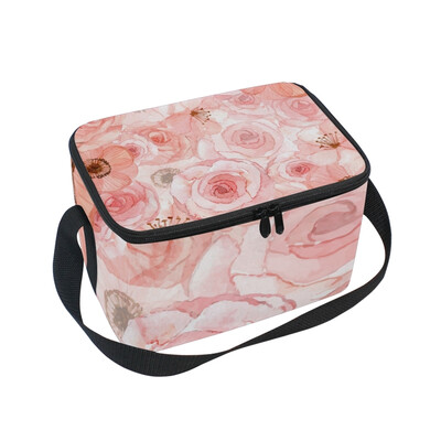 ALAZA Insulated Lunch Box Pink Flowers Background Lunch Bag for Men Women Portable Tote Bag Cooler Bag
ALAZA Insulated Lunch Box Pink Flowers Background Lunch Bag for Men Women Portable Tote Bag Cooler Bag