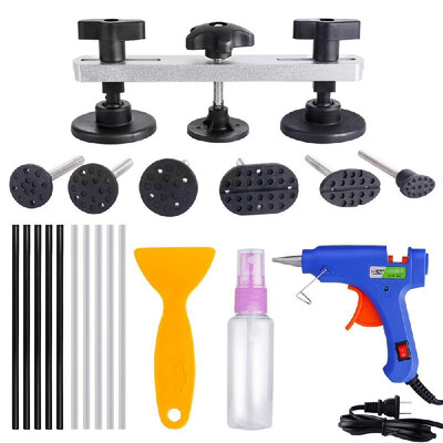 20pcs Pulling Bridge Instruments DIY Hand Tool with Hot Melt Glue Spear Paintless Dent Repair Tools Kit Suit of Cars
20pcs Pulling Bridge Instruments DIY Hand Tool with Hot Melt Glue Spear Paintless Dent Repair Tools Kit Suit of Cars