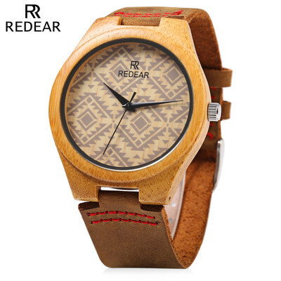 REDEAR SJ 1448 - 6 Wooden Male Quartz Watch Special Pattern Dial Leather Strap Wristwatch
REDEAR SJ 1448 - 6 Wooden Male Quartz Watch Special Pattern Dial Leather Strap Wristwatch