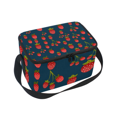 ALAZA Lunch Box Insulated Pattern With Strawberries Lunch Bag Large Cooler Tote Bagfor Men Women
ALAZA Lunch Box Insulated Pattern With Strawberries Lunch Bag Large Cooler Tote Bagfor Men Women