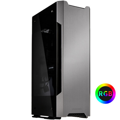 PHANTEKS 217E Titanium gray new concept ITX e-sports water cooled RGB aluminum chassis support SFX power long graphics 2x120 water cooling multi-style placement
PHANTEKS 217E Titanium gray new concept ITX e-sports water cooled RGB aluminum chassis support SFX power long graphics 2x120 water cooling multi-style placement