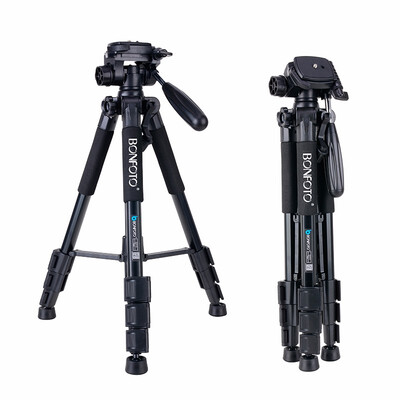 BONFOTO Q111 Aluminium Camera Tripod 55" Lightweight with Phone Holder Mount for YouTube Phone Live Broadcast with Carry Case
BONFOTO Q111 Aluminium Camera Tripod 55" Lightweight with Phone Holder Mount for YouTube Phone Live Broadcast with Carry Case