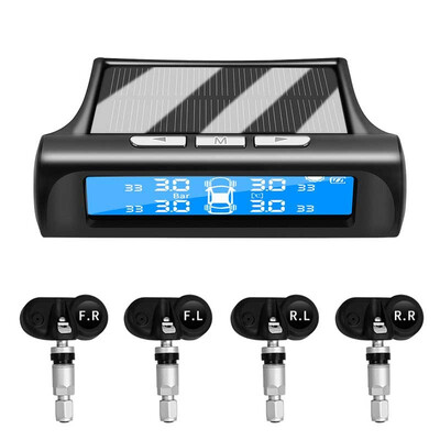 Solar TPMS Tire Pressure Monitoring System Motor Tyre auto Alarm 4 External Sensor General tire pressure monitor for automobiles
Solar TPMS Tire Pressure Monitoring System Motor Tyre auto Alarm 4 External Sensor General tire pressure monitor for automobiles