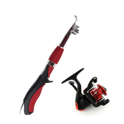 HENG JIA Mini Short Fishing Pole Light Weight Lure Spincast Beginner Portable Fishing Angling Rod with Tackle Box
HENG JIA Mini Short Fishing Pole Light Weight Lure Spincast Beginner Portable Fishing Angling Rod with Tackle Box