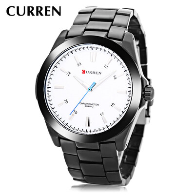 CURREN 8109 Men Quartz Watch Luminous Pointer 30m Water Resistance Stainless Steel Band Wristwatch
CURREN 8109 Men Quartz Watch Luminous Pointer 30m Water Resistance Stainless Steel Band Wristwatch