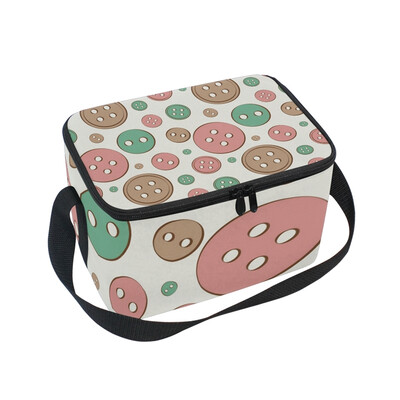 ALAZA Lunch Box Insulated Round Button Lunch Bag Large Cooler Tote Bag for Men Women
ALAZA Lunch Box Insulated Round Button Lunch Bag Large Cooler Tote Bag for Men Women