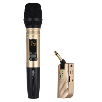 UHF Dual Frequency Wireless Handheld Microphone Mic System 1 Receiver 2 Microphones for Karaoke Business Meeting Speech Home E
UHF Dual Frequency Wireless Handheld Microphone Mic System 1 Receiver 2 Microphones for Karaoke Business Meeting Speech Home E