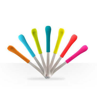 Boon baby soft&hard two-headed spoon stainless steel spoon baby tableware food supplement blue&green combination
Boon baby soft&hard two-headed spoon stainless steel spoon baby tableware food supplement blue&green combination