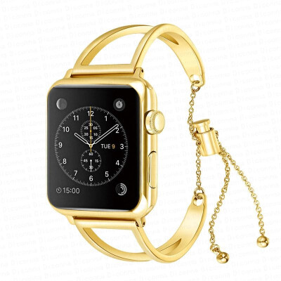 Women Wrist Strap Bracelet For Apple Watch Bands 38mm42mm Adjustable Stainless Steel Strap With Pendant For Iwatch Series
Women Wrist Strap Bracelet For Apple Watch Bands 38mm42mm Adjustable Stainless Steel Strap With Pendant For Iwatch Series