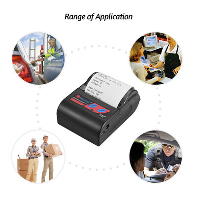 GOOJPRT MTP-II Portable 58mm BT Thermal Printer Handheld Mini Receipt Printer 80mms Print Speed for IOS Android Windows System
GOOJPRT MTP-II Portable 58mm BT Thermal Printer Handheld Mini Receipt Printer 80mms Print Speed for IOS Android Windows System