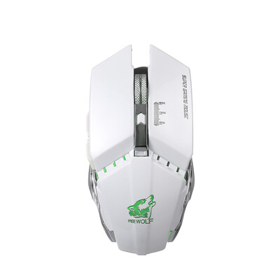 Free Wolf Wireless Gaming Mouse with 1600DPI Adjustable DPI 24G Wireless Transmission Silent Click Mechanical Gaming Mouse with 6
Free Wolf Wireless Gaming Mouse with 1600DPI Adjustable DPI 24G Wireless Transmission Silent Click Mechanical Gaming Mouse with 6