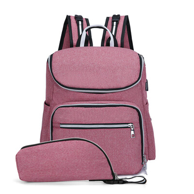 Mummy Maternity Nappy Bag with USB Interface Large Capacity Baby Diaper Bag Travel Backpack Nursing Bag
Mummy Maternity Nappy Bag with USB Interface Large Capacity Baby Diaper Bag Travel Backpack Nursing Bag