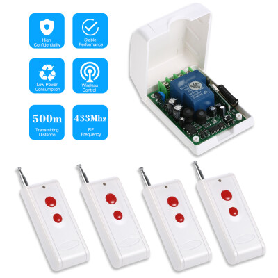 Smart Home 433Mhz RF AC85V-250V Single Channel Learning Code Wireless Remote Control Switch Relay Receiver Transmitter Universal R
Smart Home 433Mhz RF AC85V-250V Single Channel Learning Code Wireless Remote Control Switch Relay Receiver Transmitter Universal R