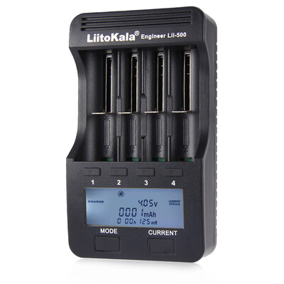 Liitokala Lii - 500 Smart LCD Battery Charger for 18650 26650 16340 14500 10440 Batteries
Liitokala Lii - 500 Smart LCD Battery Charger for 18650 26650 16340 14500 10440 Batteries