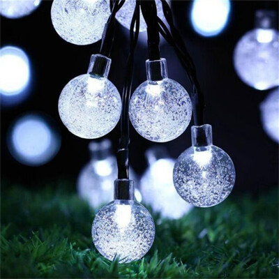 Solar Light 6M 30 LED String Lights Ball Crystal Festoon Light Bulb for Christmas Garden Decorations Outdoor Lighting lamp
Solar Light 6M 30 LED String Lights Ball Crystal Festoon Light Bulb for Christmas Garden Decorations Outdoor Lighting lamp