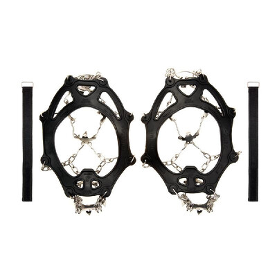 TOMSHOO 1 Pair of 19 Teeth Crampons Non-slip Shoes Cover Stainless Steel Anti Slip Ice Cleats Shoe Boot Grips Traction Snow Spikes
TOMSHOO 1 Pair of 19 Teeth Crampons Non-slip Shoes Cover Stainless Steel Anti Slip Ice Cleats Shoe Boot Grips Traction Snow Spikes