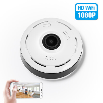Wireless 960P1280960 Mini Panoramic Fish Eye WIFI 360 Degree Camera 13MP IP Camera IR Lamp Night Vision IR-CUT Support for And
Wireless 960P1280960 Mini Panoramic Fish Eye WIFI 360 Degree Camera 13MP IP Camera IR Lamp Night Vision IR-CUT Support for And