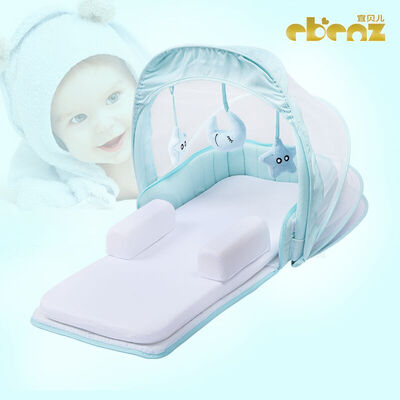 Yibeier ebenz portable crib bed bed newborn bionic bed multi-function BB bed baby bed sleeping bed anti-pressure injury anti-bed prince sleeping box mosquito net
Yibeier ebenz portable crib bed bed newborn bionic bed multi-function BB bed baby bed sleeping bed anti-pressure injury anti-bed prince sleeping box mosquito net