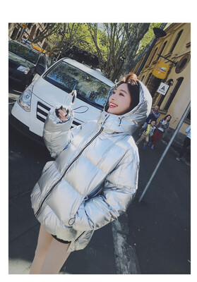 Bread clothing female short loose cotton jacket thick down cotton padded clothes 90287
Bread clothing female short loose cotton jacket thick down cotton padded clothes 90287
