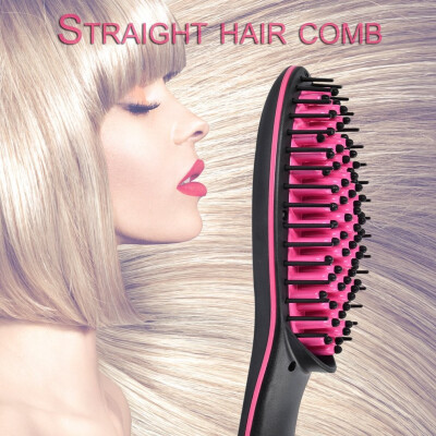 Professional LCD Display Fast Hair Straightener Comb No Harm Hair Electric Smooth Hair Straight Brush for Styling Tool
Professional LCD Display Fast Hair Straightener Comb No Harm Hair Electric Smooth Hair Straight Brush for Styling Tool