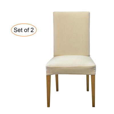 Pack of 4 Spandex Stretch Dining Chair Seat Covers Elastic Removable Washable Ceremony Chair Slipcovers Protectors--Coffee
Pack of 4 Spandex Stretch Dining Chair Seat Covers Elastic Removable Washable Ceremony Chair Slipcovers Protectors--Coffee