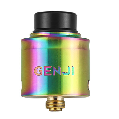 TIGERTEK Genji RDA Atomizer 24mm Electronic Cigarette Tank Rebuildable Dripping Atomizer Dual Post Build Deck Rainbow
TIGERTEK Genji RDA Atomizer 24mm Electronic Cigarette Tank Rebuildable Dripping Atomizer Dual Post Build Deck Rainbow
