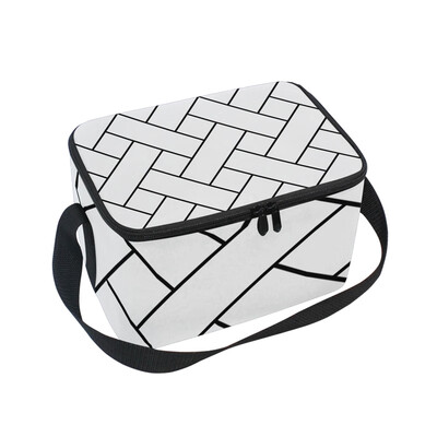 ALAZA Insulated Lunch Box Geometric Design Lunch Bag for Men Women Portable Tote Bag Cooler Bag
ALAZA Insulated Lunch Box Geometric Design Lunch Bag for Men Women Portable Tote Bag Cooler Bag