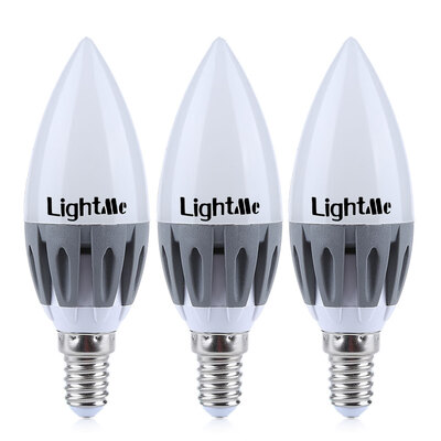 Lightme 3Pcs E14 220-240V C37 3W LED Bulb SMD 2835 Spot Globe Lamps Energy Efficient Lighting
Lightme 3Pcs E14 220-240V C37 3W LED Bulb SMD 2835 Spot Globe Lamps Energy Efficient Lighting