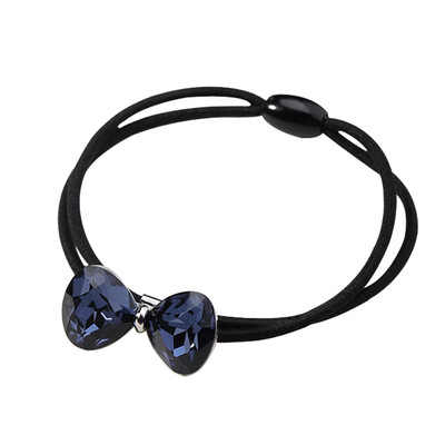 UPLUS simple bow crystal high elastic ponytail rope sapphire blue bracelet hair ring dual-use double-headed rope tie scalp hair rope Japan&South Korea hair accessories
UPLUS simple bow crystal high elastic ponytail rope sapphire blue bracelet hair ring dual-use double-headed rope tie scalp hair rope Japan&South Korea hair accessories