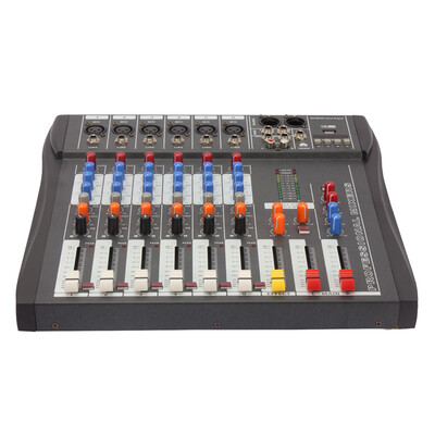 CT-60S USB Professional Stage Audio Mixer Built-in Digital Effect Music 6 Channel Mixer
CT-60S USB Professional Stage Audio Mixer Built-in Digital Effect Music 6 Channel Mixer