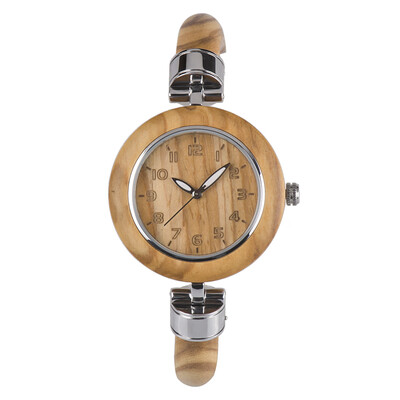 BEWELL ZS-W151A Women Wood Watch Quartz Movement Vintage Casual Bracelet Bangle Wrist Watch
BEWELL ZS-W151A Women Wood Watch Quartz Movement Vintage Casual Bracelet Bangle Wrist Watch