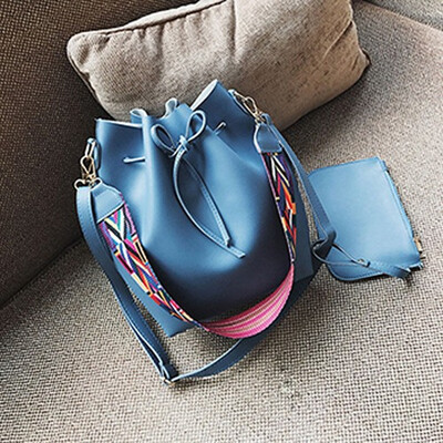 Fashion Colorful Strap Bucket Bag 2019 New Women High Quality Pu Leather Shoulder Bag Brand Desinger Ladies Crossbody Bags
Fashion Colorful Strap Bucket Bag 2019 New Women High Quality Pu Leather Shoulder Bag Brand Desinger Ladies Crossbody Bags