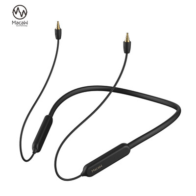 Macaw TE60 Bluetooth Headset Upgrade Line apt-x Bluetooth Cable Control with Meco Call for Sennheiser IE40PRO Black
Macaw TE60 Bluetooth Headset Upgrade Line apt-x Bluetooth Cable Control with Meco Call for Sennheiser IE40PRO Black