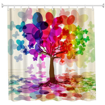 Colorful Tree Polyester Shower Curtain Bathroom Curtain High Definition 3D Printing Water-Proof
Colorful Tree Polyester Shower Curtain Bathroom Curtain High Definition 3D Printing Water-Proof
