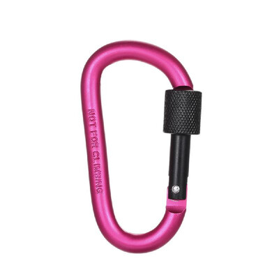 Ultra Strength Metal Locking Carabiners Clip Outdoor Backpack Hanging D Shape Buckle Keychain Rings Gear for Hiking Camping
Ultra Strength Metal Locking Carabiners Clip Outdoor Backpack Hanging D Shape Buckle Keychain Rings Gear for Hiking Camping