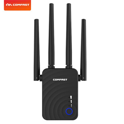 COMFAST dual frequency 1200M wireless repeater 58G four antenna WIFI signal amplifier
COMFAST dual frequency 1200M wireless repeater 58G four antenna WIFI signal amplifier