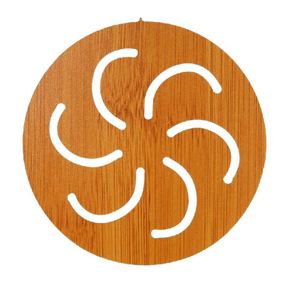 Insulation Mat Bamboo Wood Insulation Mat Heat Resistant Trivet Mat with Lovely Pattern 37"37"016
Insulation Mat Bamboo Wood Insulation Mat Heat Resistant Trivet Mat with Lovely Pattern 37"37"016