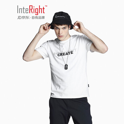 INTERIGHT mens T-shirt round neck cotton letter printing casual short-sleeved hemp purple code
INTERIGHT mens T-shirt round neck cotton letter printing casual short-sleeved hemp purple code
