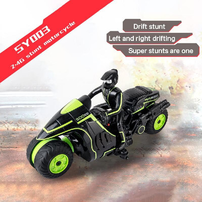 SY003 RC Motorcycle 24G Radio Control RC Drift Car RC Stunt Car Birthday Gift for Kid Child Boy
SY003 RC Motorcycle 24G Radio Control RC Drift Car RC Stunt Car Birthday Gift for Kid Child Boy