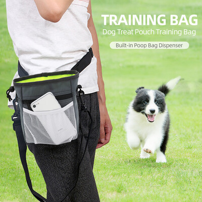 Dog Treat Pouch Training Bag Built-in Poop Bag Dispenser Easy Carry Snacks Toys Smartphone Earphone for Walking Travel Hiking
Dog Treat Pouch Training Bag Built-in Poop Bag Dispenser Easy Carry Snacks Toys Smartphone Earphone for Walking Travel Hiking