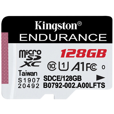 Kingston 128GB TF MicroSD memory card U1 C10 A1 driving recorder & home surveillance camera dedicated memory card high durability
Kingston 128GB TF MicroSD memory card U1 C10 A1 driving recorder & home surveillance camera dedicated memory card high durability