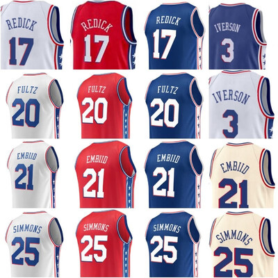 Philadelphia 76 ers jersey Embroidery sewing 25 Simmons jerseys 21 Embiid 20 Fultz superior quality Top MEN
Philadelphia 76 ers jersey Embroidery sewing 25 Simmons jerseys 21 Embiid 20 Fultz superior quality Top MEN