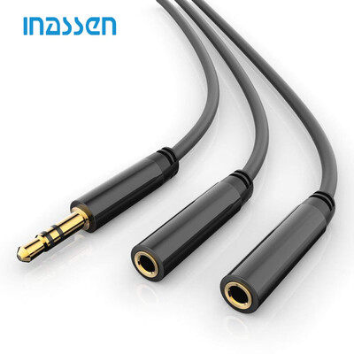 Headphone Adapter Splitter 35mm Audio Stereo Cable 2 Port 35mm Earphone Compatible for iPhone Computer Phone MP3 player
Headphone Adapter Splitter 35mm Audio Stereo Cable 2 Port 35mm Earphone Compatible for iPhone Computer Phone MP3 player