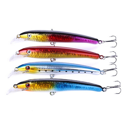 VISSEN 4PCS 26g17cm Minnow Fishing Lure Bait For Fishing Artificial Mini Wobblers Crankbait Trolling Wobblers Swimbait
VISSEN 4PCS 26g17cm Minnow Fishing Lure Bait For Fishing Artificial Mini Wobblers Crankbait Trolling Wobblers Swimbait