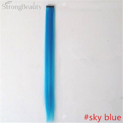 StrongBeauty Women Colorful Extension Long Synthetic Clip In Straight Hairpiece Party Highlights Punk Hair Pieces
StrongBeauty Women Colorful Extension Long Synthetic Clip In Straight Hairpiece Party Highlights Punk Hair Pieces